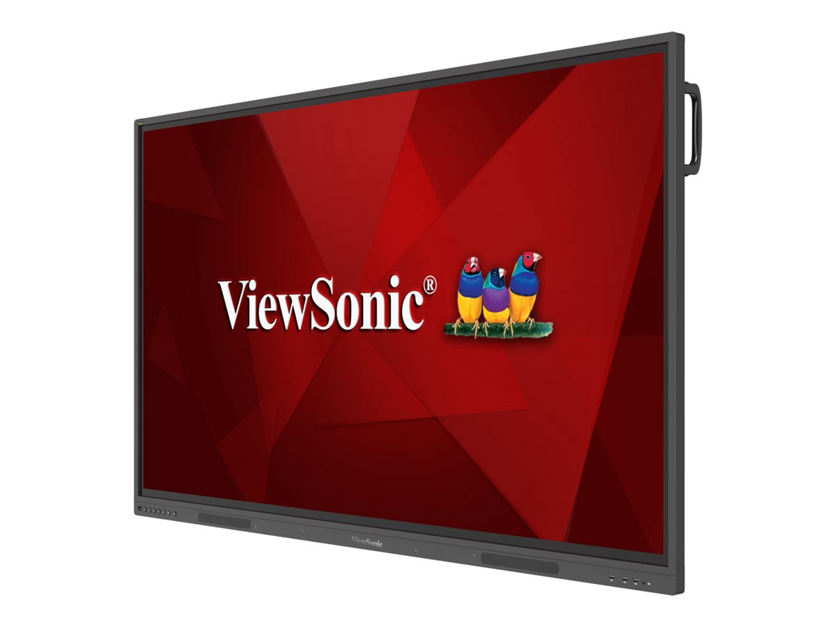 ViewSonic ViewBoard IFP65G1 - 65" Diagonal Class (64.5" viewable) - IFPG1 Series LED-backlit LCD display - interactive - with touchscreen (multi touch) / optional slot-in PC capability - 4K UHD (2160p) 3840 x 2160 - Direct LED