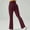 Wine, variant on TIMIFIS Black Yoga Pants for Women Boot Cut Leggings Flare Yoga Soft High Waist Yoga Pants Workout Exercise Yoga Pants - Spring/Summer