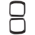 thumbnail image 3 of Rear View Mirror Frame Cover, Rainproof Side Mirror Visor Molding Trim Abrasion Resistant High Strength  For Car Accecssories Carbon Fiber Style, 3 of 8