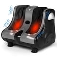 thumbnail image 1 of Costway Foot & Calf Massager with Heat Vibration Deep Kneading Shiatsu Foot Massage Machine Grey, 1 of 10
