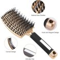 thumbnail image 3 of Brosse à Cheveux Palette en Poils de Sanglier pour Femmes, 3 of 5