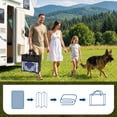 thumbnail image 2 of Reversible Outdoor Rug, Waterproof Plastic Straw Mat – Durable, UV-Resistant, Easy-Clean, Non-Shedding Patio Carpet for Deck, Porch, Balcony, Backyard, Camping, RV Use, 2 of 8