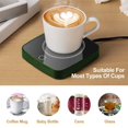 thumbnail image 4 of Danhjin Heated Coaster Cup With Three Level Of Temperature Regulation And Insulation 55 Degrees Constant Temperature Cup Warm Cup Coffee Cup Heater, 4 of 7