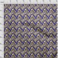 thumbnail image 4 of oneOone Cotton Poplin Twill Blue Fabric Abstracts Sewing Craft Projects Fabric Prints By Yard 56 Inch Wide, 4 of 5