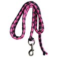 thumbnail image 1 of jinwen Horse Lead Rope Horse Leash Rope Horse Leading Rope Rein for Dog, Sheep, Pet 2.5m Pink and Black, 1 of 9