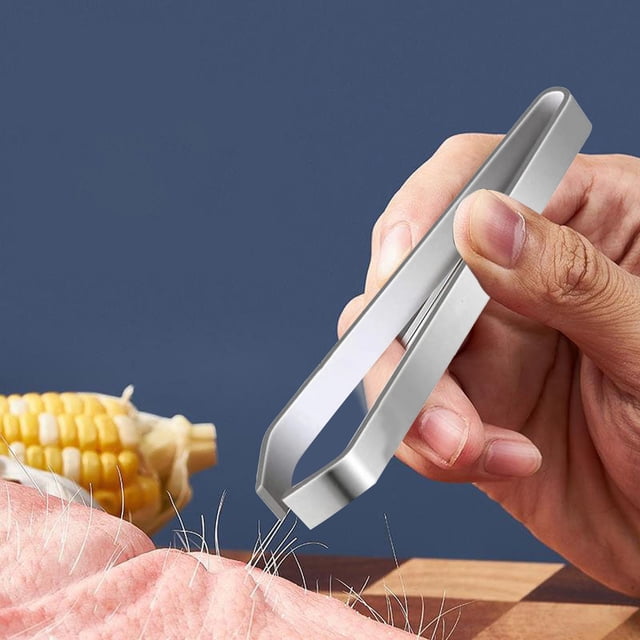 Meitianfacai Pinces de Cuisine à Bouche Plate en Acier Inoxydable de Qualité Alimentaire 430