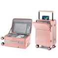 thumbnail image 1 of Joyway Valise Cabine 20 Pouces Approuvée par les Compagnies Aériennes, Légère, Rigide, avec Port de Chargement USB, Roues Pivotantes et Cadenas TSA, 1 of 9