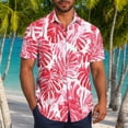 thumbnail image 2 of Pisexur T-shirts pour Hommes, Mode Décontractée Imprimée avec Poche, Boutons, Manches Courtes, Col Rabattu, Chemise de Golf Bleue, 4TG, 2 of 7