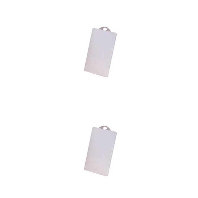 crativent Slim PVC Transparent IC Card Bus Card Credit Card Bus Card Credit Card Cover Case Holder Without Rope 4 2Set