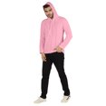thumbnail image 2 of Inkmeso Solid Winter Hooded Sweatshirt For Mens Long Sleeve Drawstring Pullover Hoodie, 2 of 7