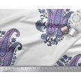 thumbnail image 2 of Soimoi Polyester Crepe Fabric Floral & Paisley Block Print Fabric by Yard 42 Inch Wide, 2 of 3