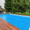 thumbnail image 3 of Patiojoy 18ft x 36ft Rectangle Swimming Pool Cover 12-MIL Heat Retaining Pool Solar Blanket for Above-Ground & In-Ground Pools, 3 of 10