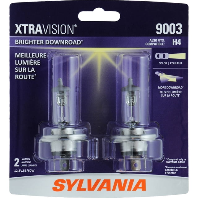 SYLVANIA 9003 XtraVision Halogen Headlight