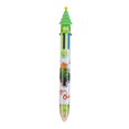 thumbnail image 1 of EGNMCR Stylos 6 Couleurs Stylo-Bille de Noël à Pousser Couleur Marqueur Multifonction 2 ml Stylo-Bille, 1 of 3