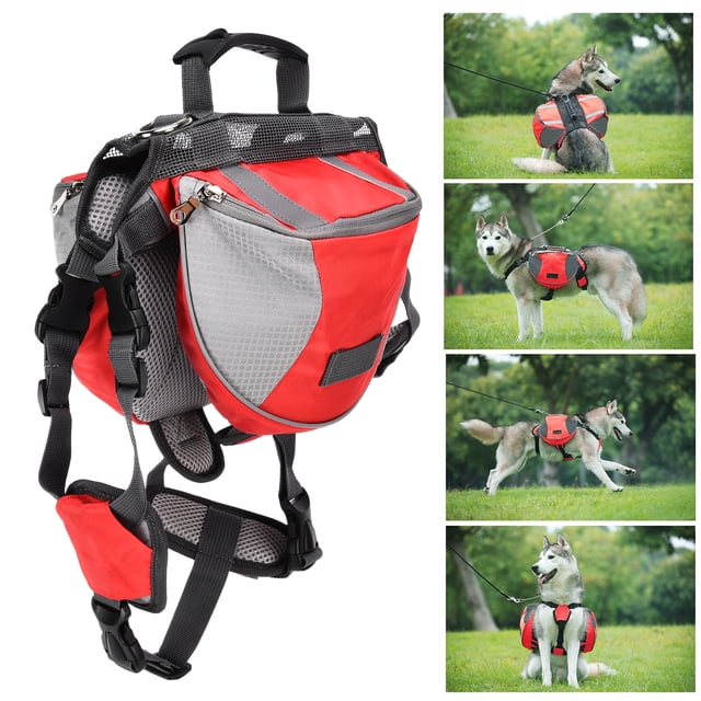 Hound Travel Dog Backpack, Wear Dog Saddle Bag For Small Medium Large Dogs