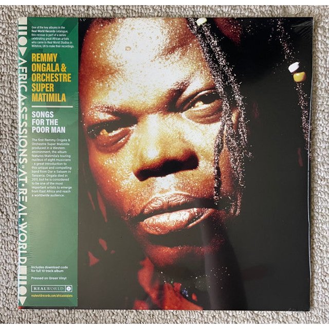 Ongala, Remmy/orchestre Sup : Songs For The Poor Man (lp)