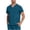 Navy, variant on Xfvqtps Scrub Tops for Men V-Neck Short Sleeve Multi-Pocket Comfortable Lightweight Nursing Uniforms Nurse Top Working Uniforms Blue