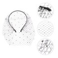 thumbnail image 2 of Miangastore 1 Pce Voile de Strass Bande de Cheveux Accessoire Photo de Fête Bandeau de Mariée, 2 of 8