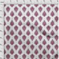 thumbnail image 4 of oneOone Rayon Magenta Fabric Block Fabric For Sewing Printed Craft Fabric By The Yard 56 Inch Wide-WQ, 4 of 5
