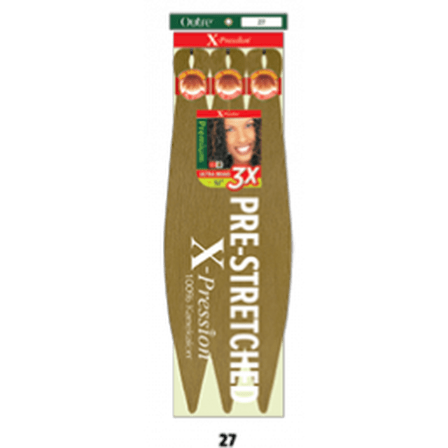 OUTRE X-Pression Tresse Pré-Étirée 3X 52 Pouces