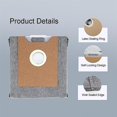 thumbnail image 3 of Replacement Parts Dust Bags for Robovac Clean G35+ G40+ G40 Hybrid Accessory Kits Main Side Brush, 3 of 5