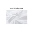 thumbnail image 4 of INSPIRE CHIC Nuisette en Satin pour Femme, Ourlet à Volants, Bretelles Spaghetti, Grande Taille, Camisole Soyeuse, Robe de Nuit, 6TG, Blanc, 4 of 5