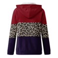 thumbnail image 3 of Chandails à Capuche Zippés pour Femmes Rabais de 50 % en Liquidation Blouse Imprimée Mode Hauts à Manches Longues Chandail Poches à Capuche, 3 of 4