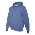 thumbnail image 2 of Jerzees Mens NuBlend Pull Over Hooded Sweatshirt, 3X, Vintage Heather Blue, 2 of 3