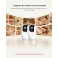 thumbnail image 4 of Momcozy Smart WiFi Baby Monitor with 2 Cameras, 5’’ 1080P Split Screen Video Baby Monitor with Camera and Audio, Clear Night Vision, 5000mAh Battery, 2-Way Audio, 4 of 10