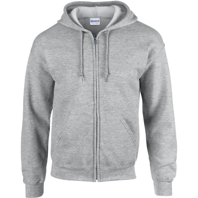 Gildan Heavy Blend Adult Full Zip Hooded Sweatshirt Top