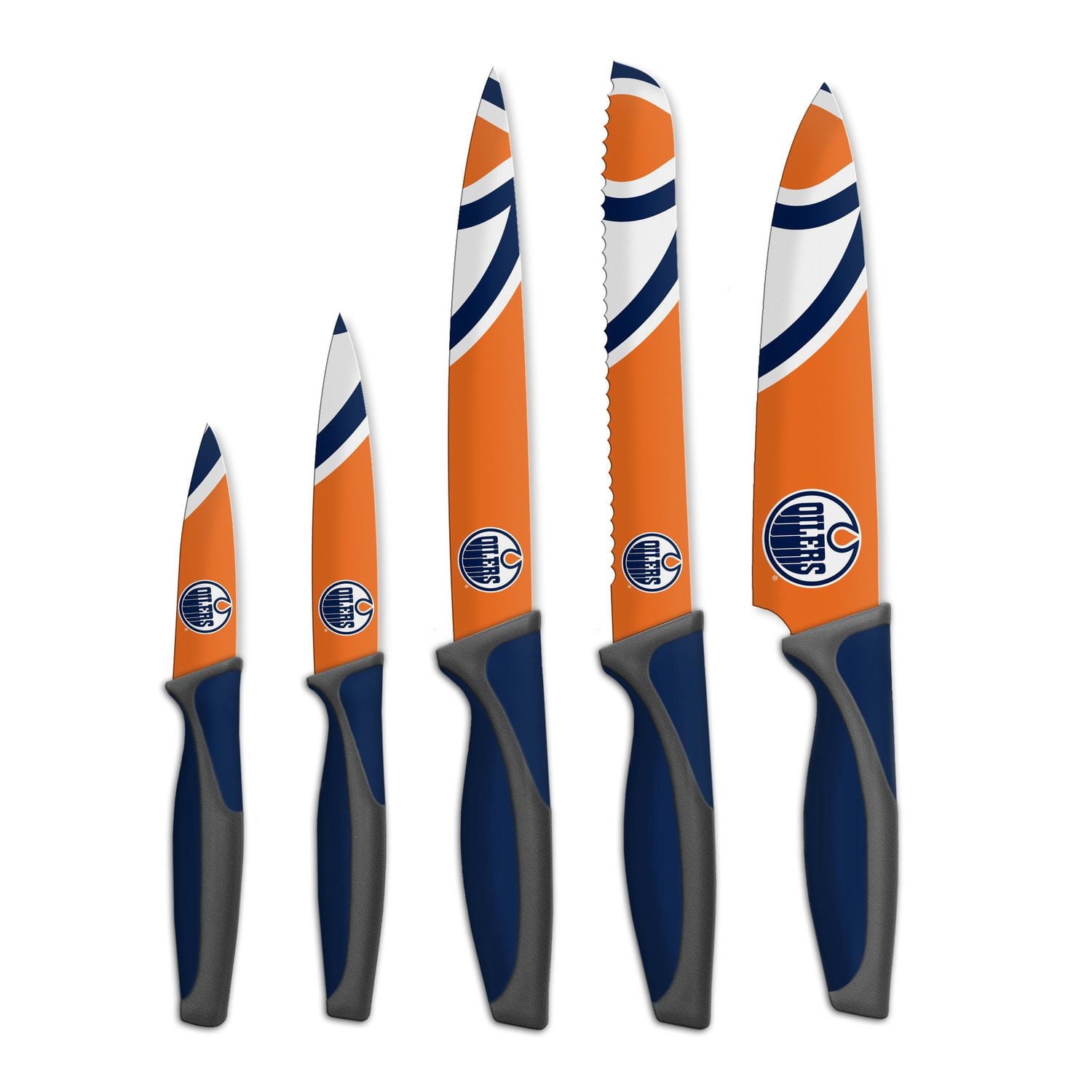 The Sports Vault Couteaux de Cuisine Edmonton Oilers