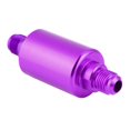 thumbnail image 3 of Filtre à Carburant en Aluminium de Haute Qualité Universel Voiture Modification Auto AN6 Violet, 3 of 9