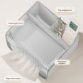 thumbnail image 4 of Nilvkv Casual and Luxurious Flip Tissue Box Stationery Desktop Storage and Organization Box Combination Suitable for Desk Dining Room, 4 of 6