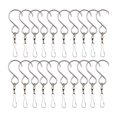 thumbnail image 1 of MasteelfCA 20pcs Dual Swivel Hooks Wind Chimes Twisters Garden Swivel Hooks Clips, 1 of 7