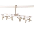 thumbnail image 2 of Binwennn Rack Functional Underwear 12 Socks Rack Clothes Clip Drying Clip Folding Kitchen，Dining & Bar Racks Rubber Coated Fits in Wash Basin for Baby Bottles Roll up Dish Drying Rack Stainless Roll, 2 of 2