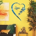 thumbnail image 5 of VogueV Heart-Shaped Acrylic Mirror Wall Sticker - Bedroom Vanity Decor D, 5 of 5