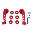 thumbnail image 2 of 2pcs Window Crank Handle Winder Billet - Red, 2 of 7