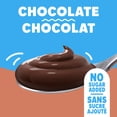 thumbnail image 3 of Jell-O Chocolate No Sugar Added Ready-to-Eat Refrigerated Pudding Snacks, 4 ct Cups, 3 of 15
