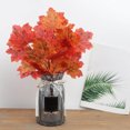 thumbnail image 2 of Birdeem Feuille d'Érable Rouge Simulation Décoration de Jardin Intérieur Cour Plante d'Ingénierie Aménagement Paysager Fausses Branches Plantes Vertes en Plastique, 2 of 12