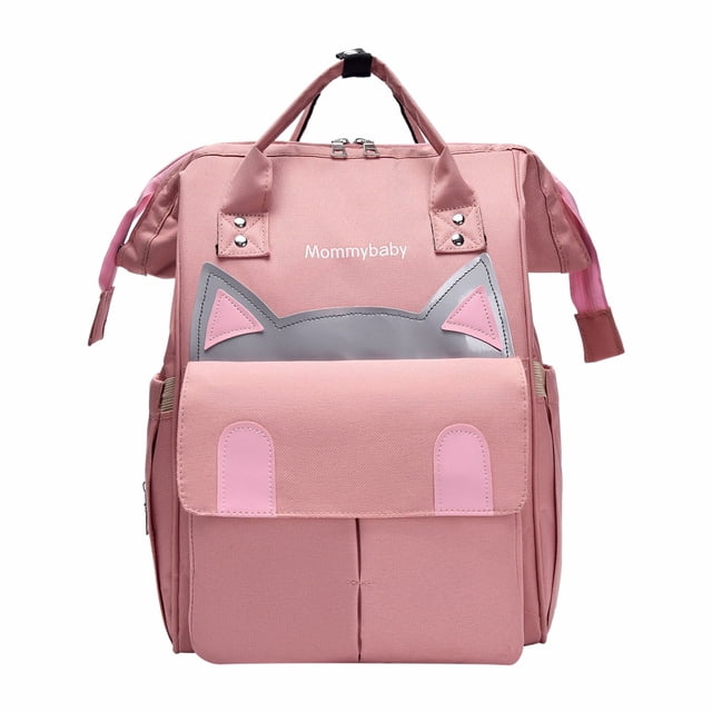 Large Capacity Multifunctional Diaper Bag Backpack, Durable Water-Resistant Mother Baby Bag with Insulated Bottle Pocket, Portable Travel Backpack for Parents Outdoor Leisure with Anti-Theft