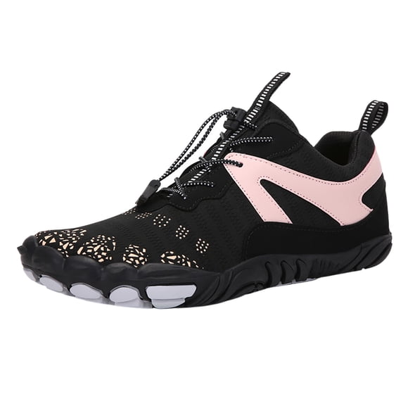 krdevn Barefoot Shoes Women/Men - Large Size Mesh Flat Round Toe Wading Shoes Couples Fitness and Sports Water Shoes Five Toe Hiking Shoes,River Trekking Shoes, Fishing Wader Boots