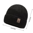 thumbnail image 2 of Winter Warm Hat Fashionable Elastic Slouchy Cap for Men Women Cold Weather Comfort, 2 of 5