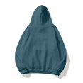 thumbnail image 5 of 2025 Mode pour Femmes Couleur Unie Chandail pour Femmes à Manches Longues Décontracté O Chandails à Capuchon pour Femmes Robe Chandail, 5 of 5