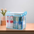 thumbnail image 1 of Old Book Storage Box Artifact Books Student Bookshelf Organizing Classroom Book Bag Transparent Household Water Vapour, 1 of 5