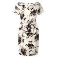 thumbnail image 4 of Robes Décontractées pour Femmes 2023 Tendance Femmes Décontracté Col Rond Bretelles Manches Courtes Imprimé Floral Robe Ample avec Poches Robe d'Été Essayer avant d'Acheter Vêtements pour Femmes Robes en Liquidation, 4 of 6