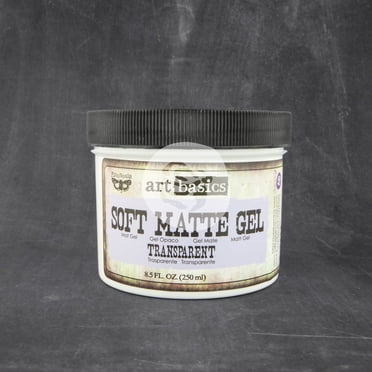 Finnabair Art Basics Soft Matte Gel 8.5oz-Transparent