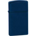thumbnail image 1 of Zippo 1639 Slim Navy Matte Metal Refillable Windproof Lighter, 1 of 4