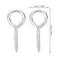 thumbnail image 3 of HLONK Vis à Il en Acier Inoxydable 10 Pcs Boulons à Il Auto-Touchants Robustes, 3 of 6