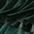 thumbnail image 2 of Kcodviy Robe Punk pour Femmes à Volants Patchwork en Maille Grande Taille Jupe Longueur Mi-Mollet Taille Haute Femmes Grande Taille Jupe Trapèze Robe, 2 of 6