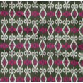 thumbnail image 4 of oneOone Organic Cotton Poplin Twill Fabric Geometric Ikat Print Sewing Fabric BTY 42 Inch Wide, 4 of 4
